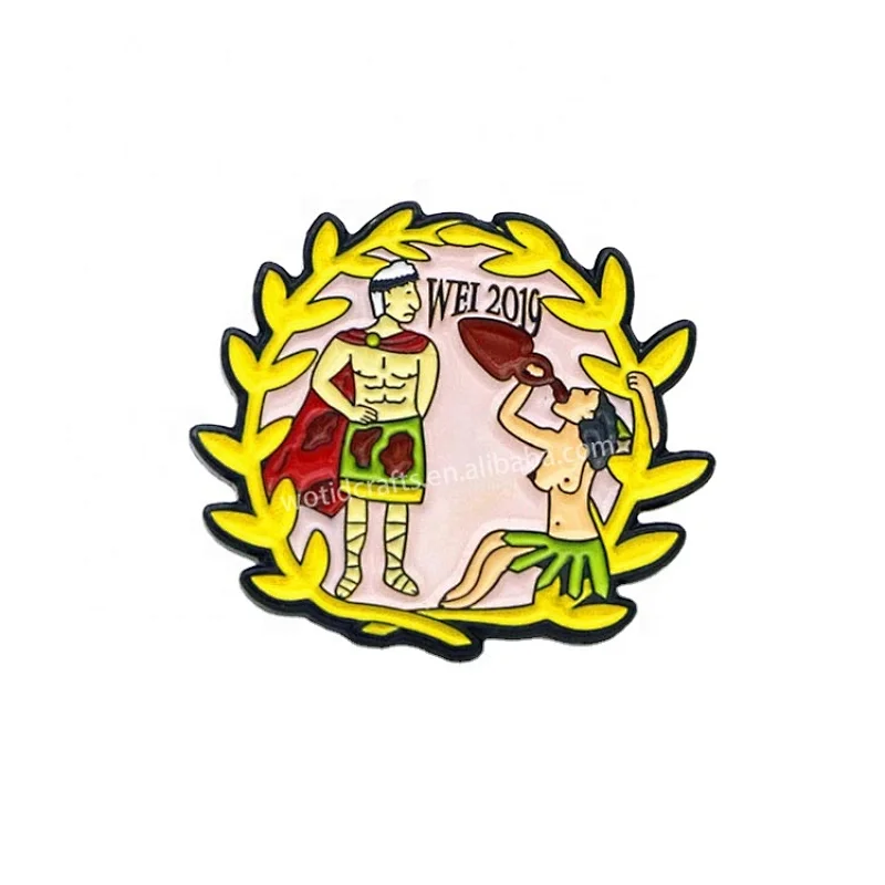 Promotion pin badge