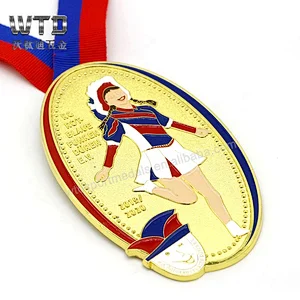 custom running sport medallion