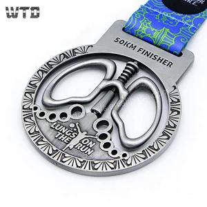 Fight Lung Cancer Running Medal