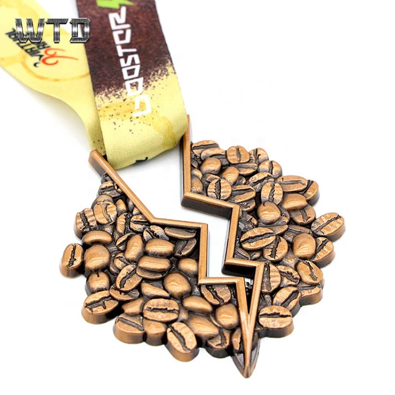 swimming running cycling triathlon medal
