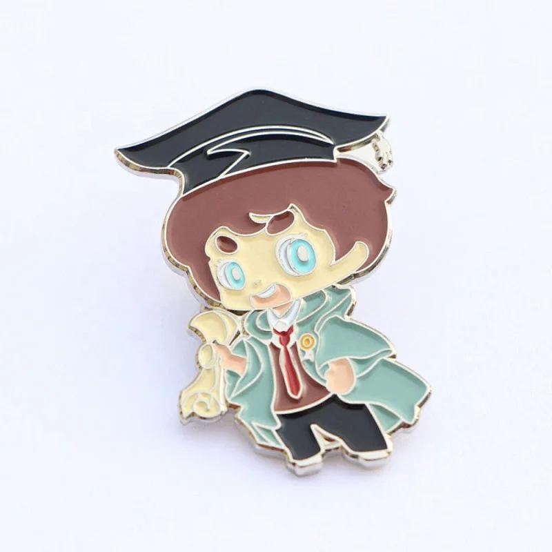custom graduation enamel  badge