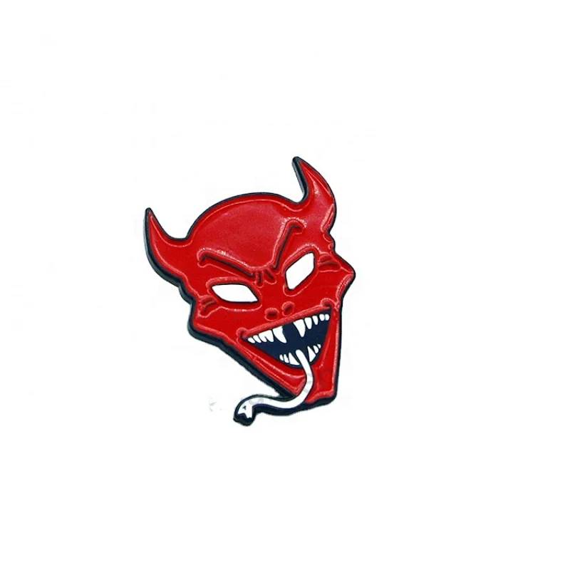 Metal soft enamel badge