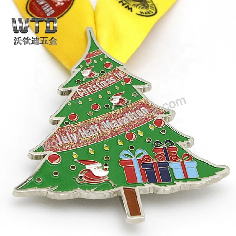 christmas medals with LED light