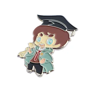 custom graduation enamel  badge
