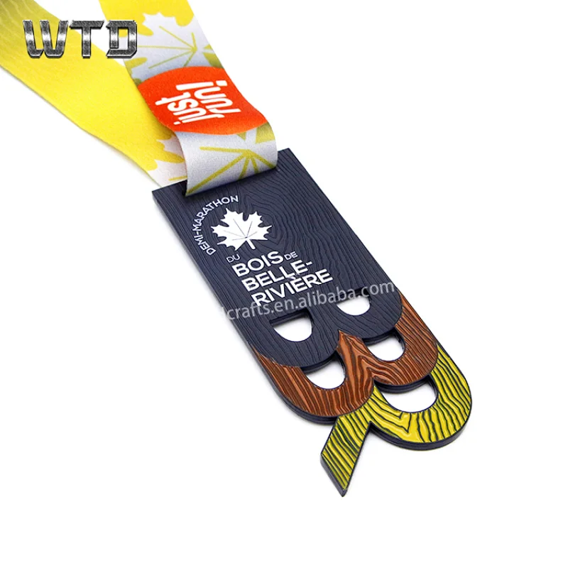 Demi-Marathon Run Medals