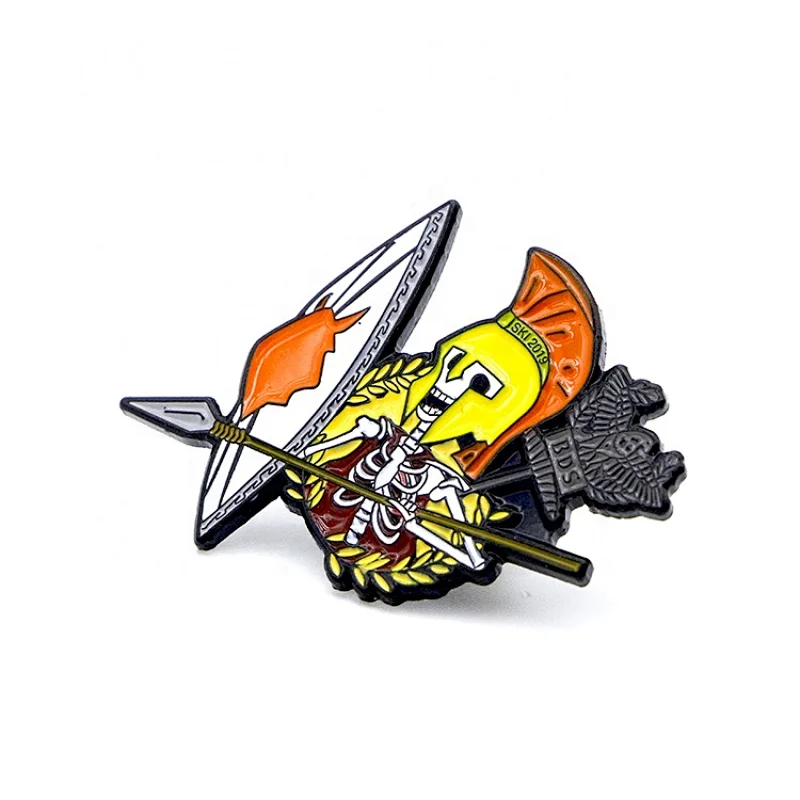 Fashionable logo metal badge