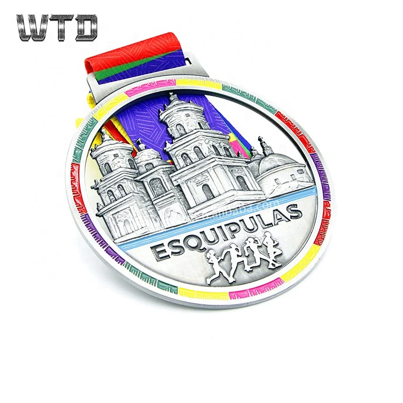 3D Round Running Sports Medal