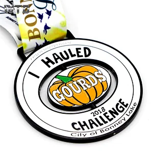 customized half marathon finisher acrylic medals