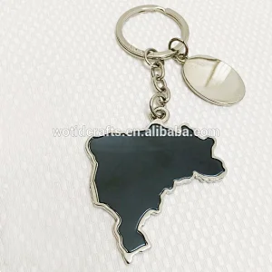 PU leather metal keychains