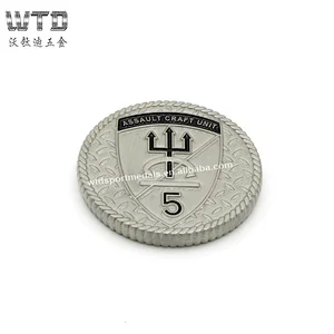 Custom Matt Silver Souvenir Coin