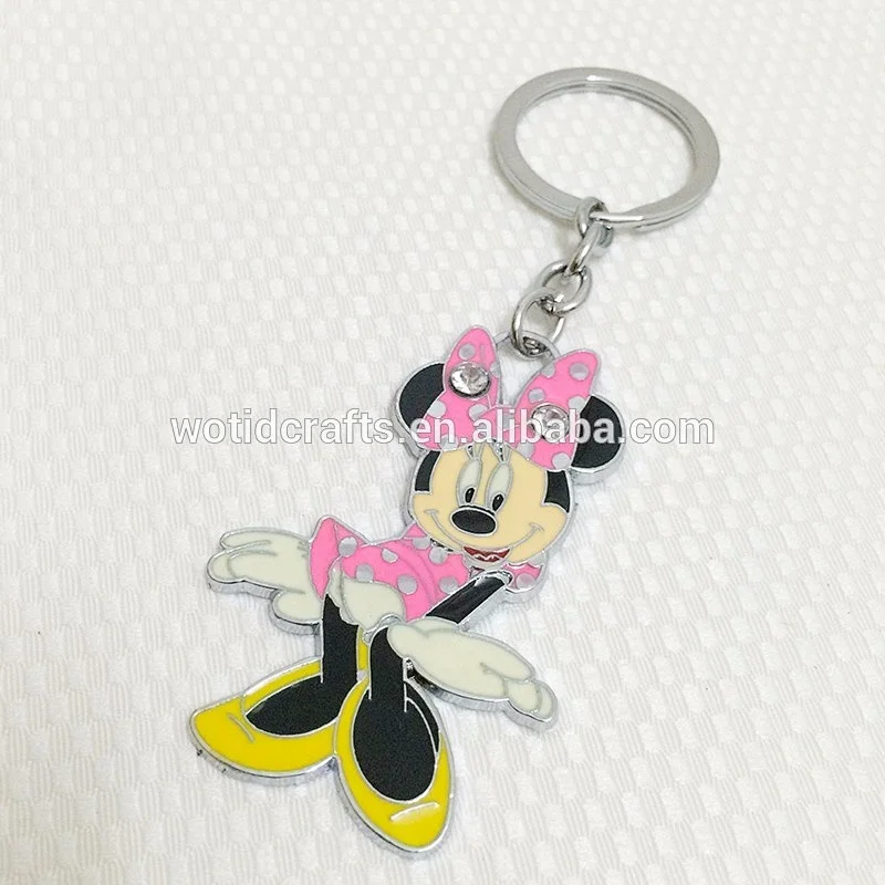 PU leather metal keychains