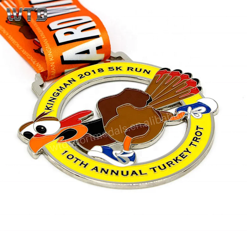 turkey trot medal