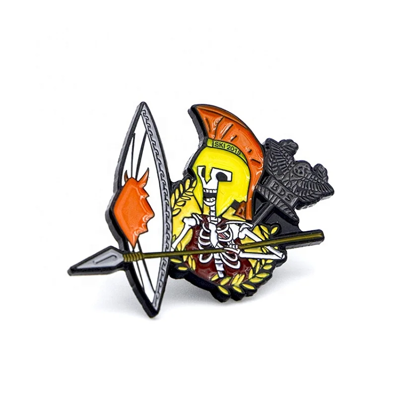 Fashionable logo metal badge