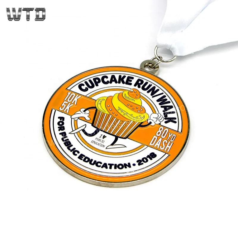 cupcake design bulk medals no minimum order
