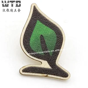 WTD OEM Custom Wooden Enamel Pin