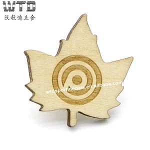 WTD OEM Custom Wooden Enamel Pin