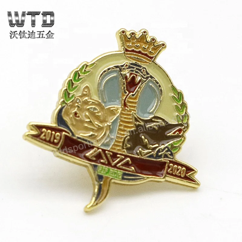 Enamel Lapel Pin For Souvenir