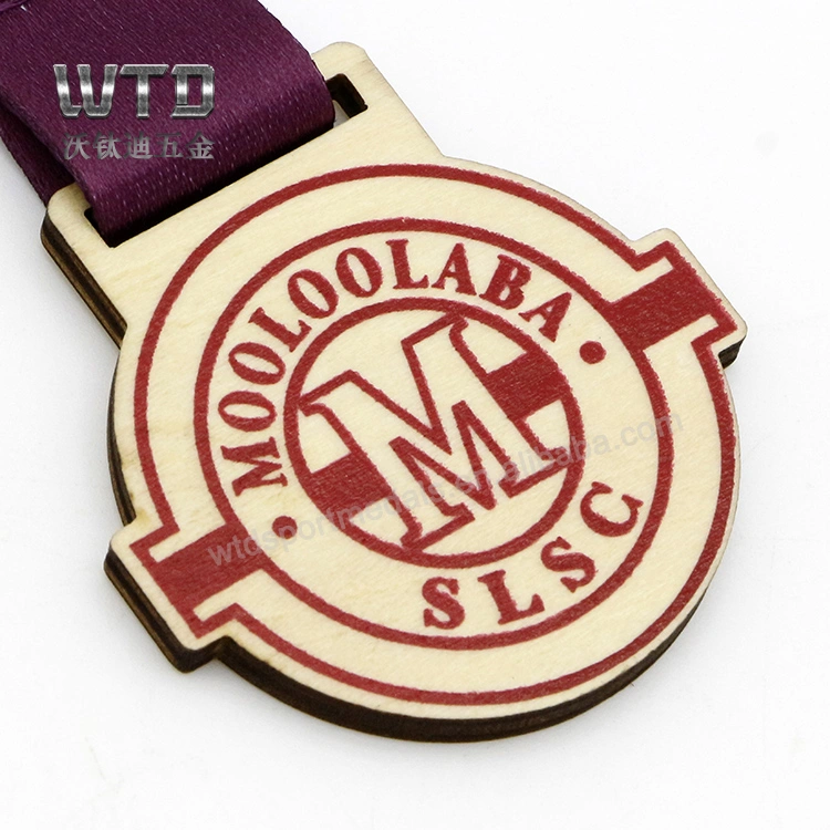 Engraving Wooden Medals supplier
