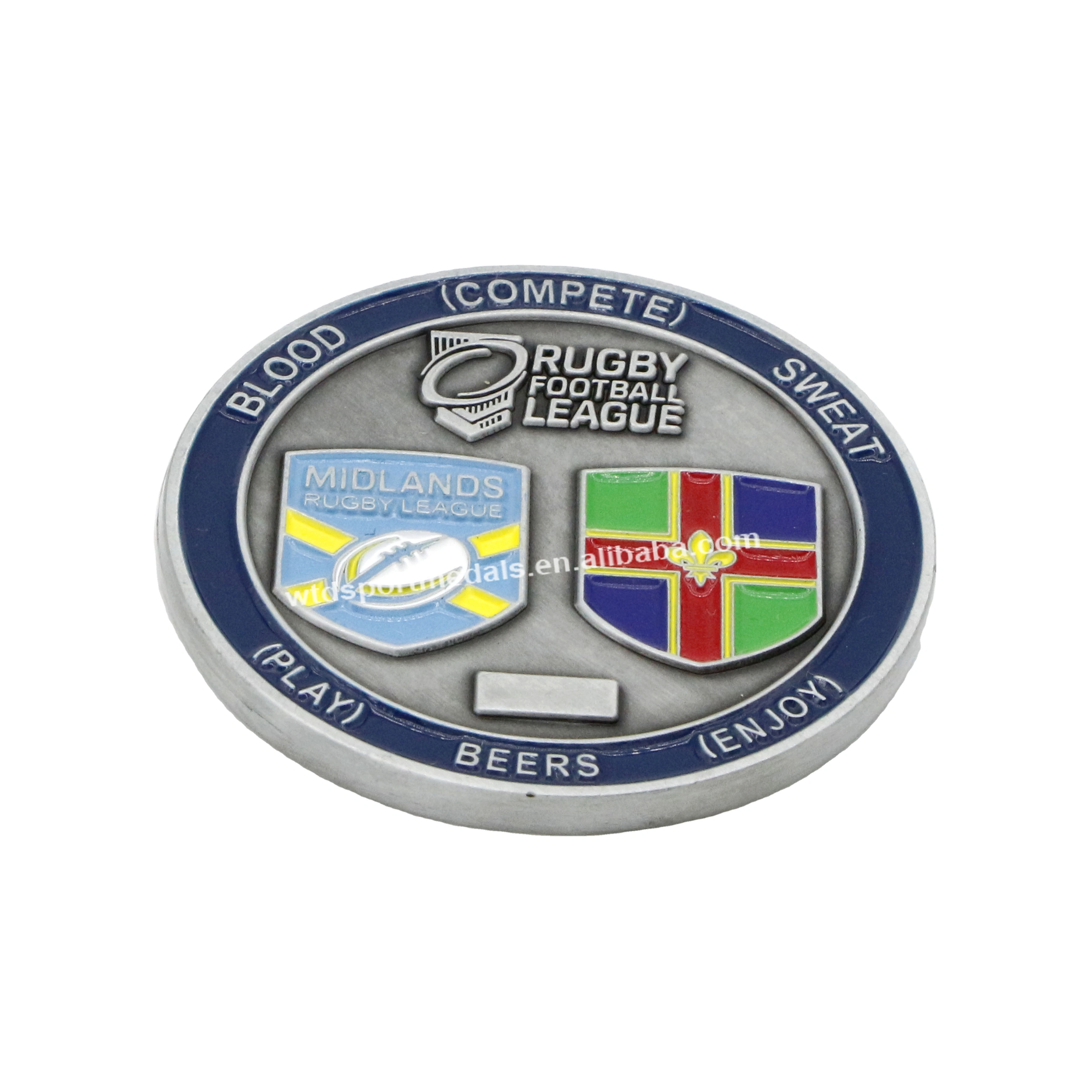 Customized 3D Skull Challenge Coin