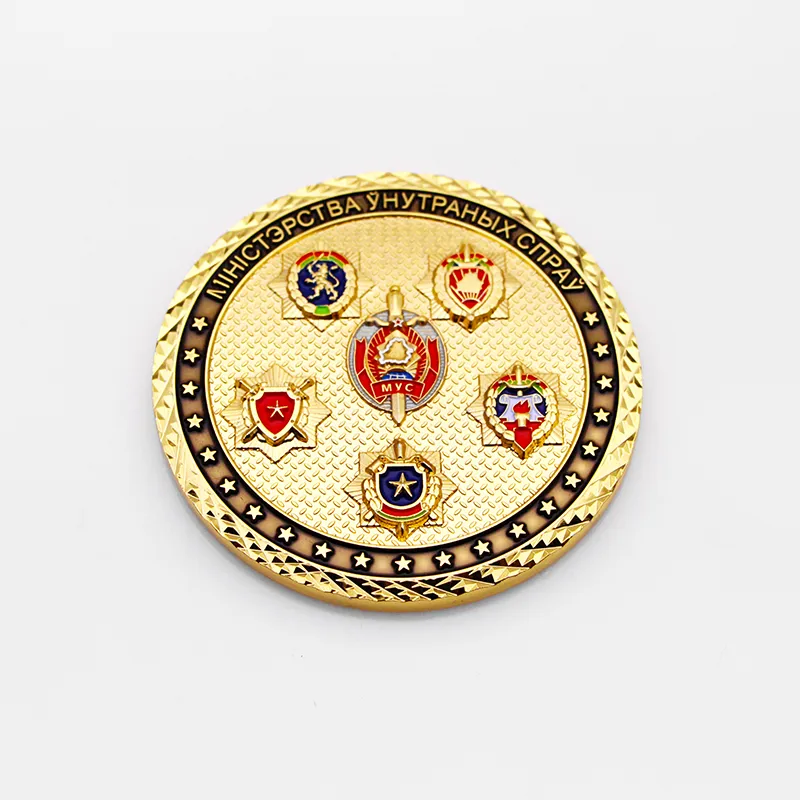 supplier Shiny Gold Challenge Coin