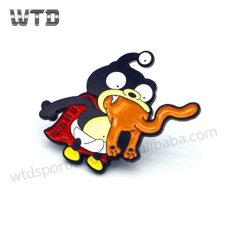 Animal Metal enamel pin badges