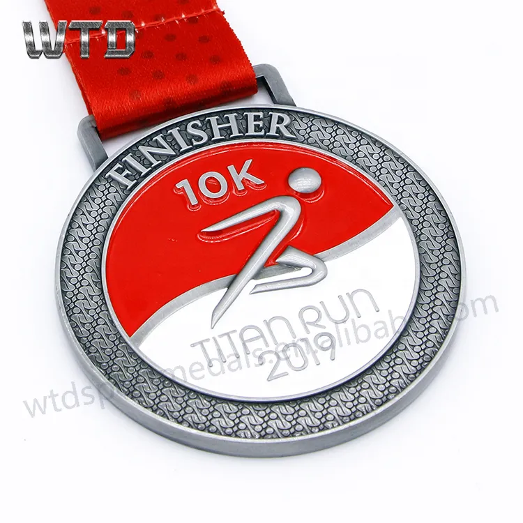 21.1K 10k Marathon Finisher Metal Medal