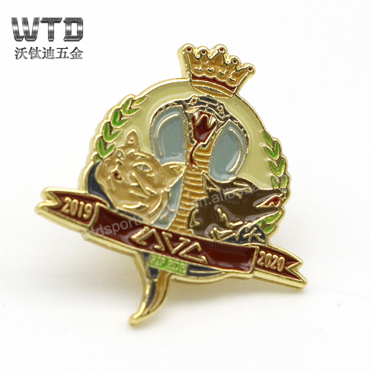Enamel Lapel Pin For Souvenir