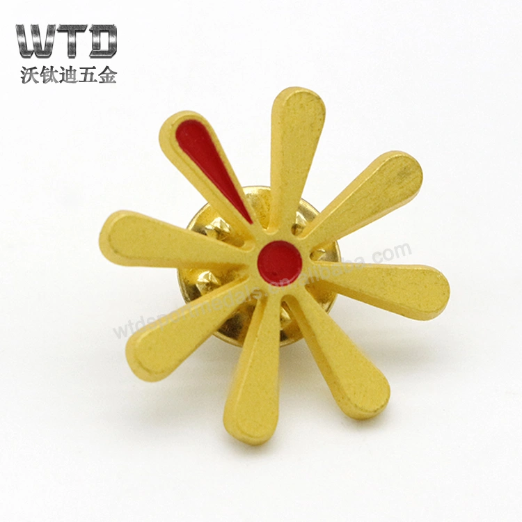 Hot sales enamel lapel pin For souvenir