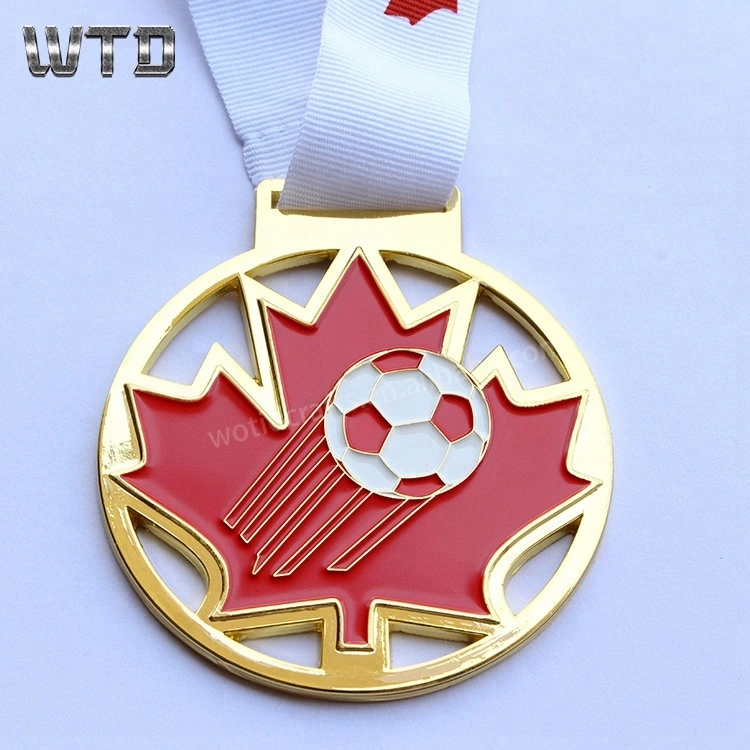 Customized Canada Football Sports Medals