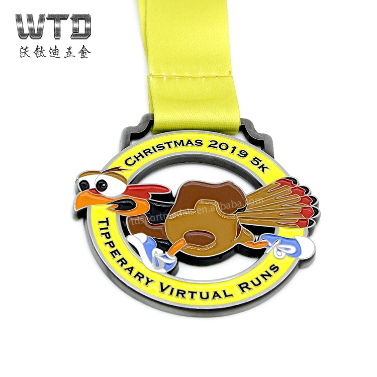 festival turkey trot medal