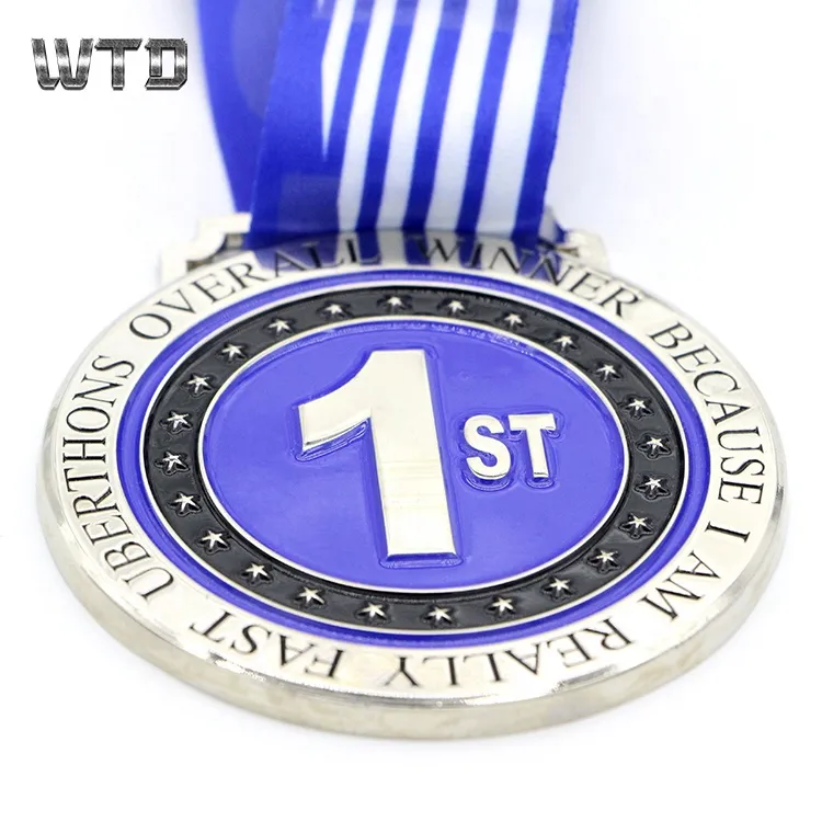 high quality 1St 2nd 3rd Championship Medal