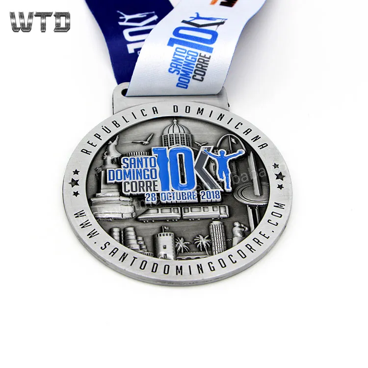 50K marathon running finisher medals