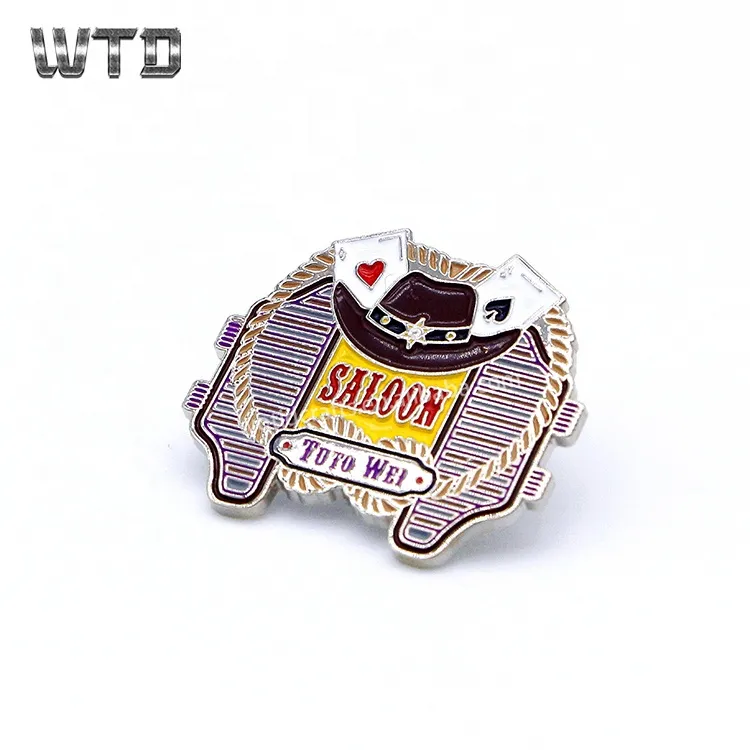 Wholesale metal pin badge for promotion