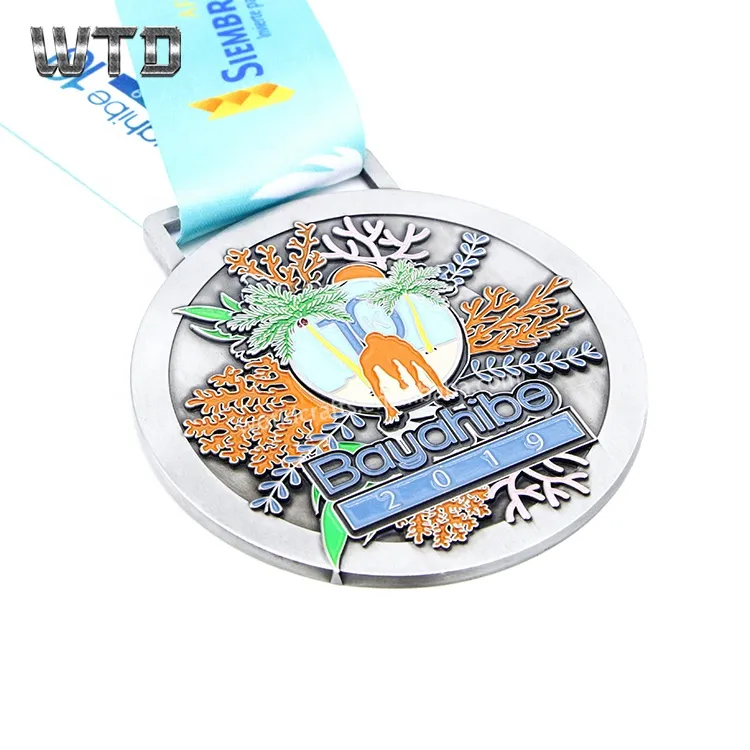 sport fun run medal