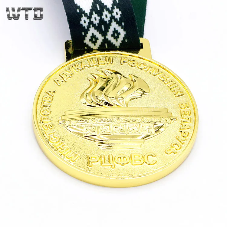 Design your own logo Matt Silver Award Medals
