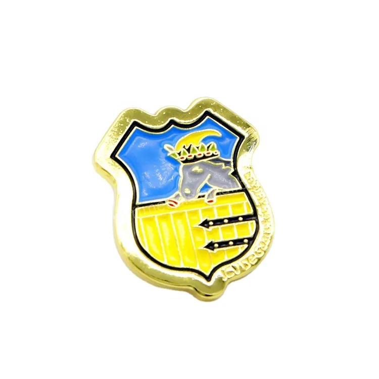 High quality Bulk metal logo badge