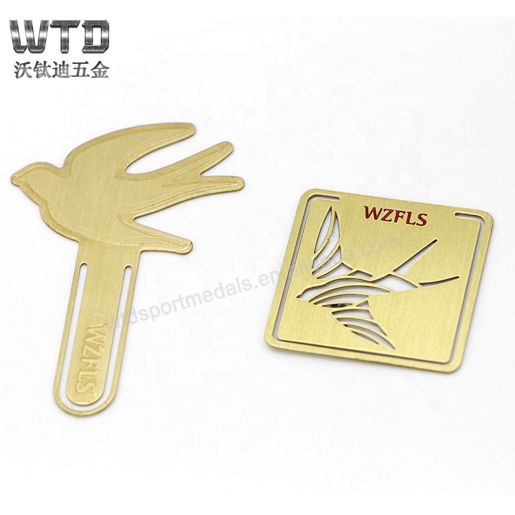 Brass metal Bookmark