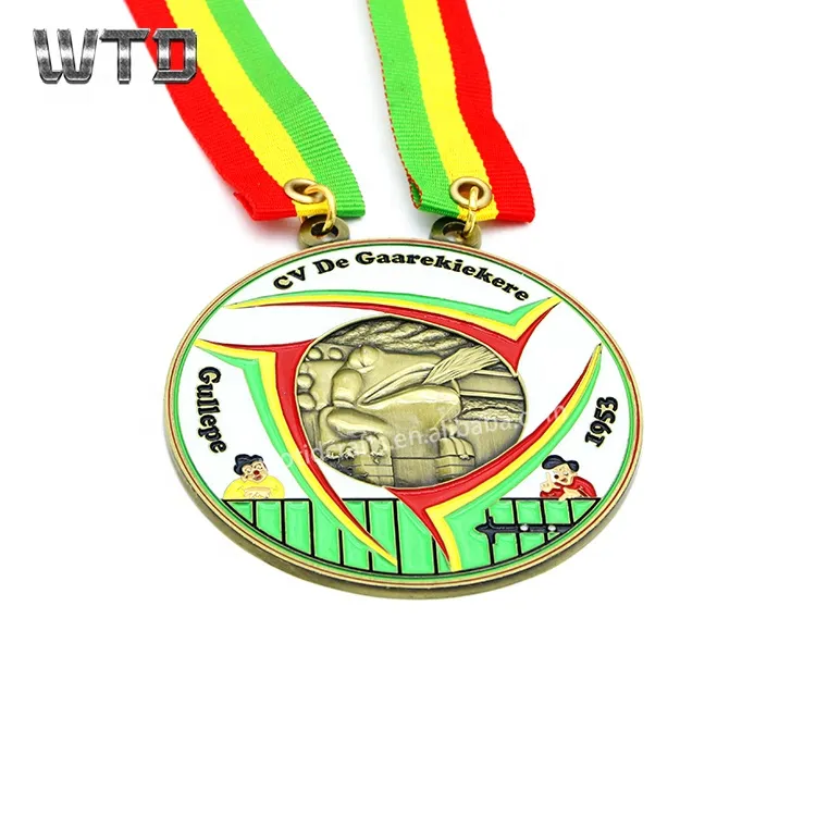 high quality carnival metal medaille medallion