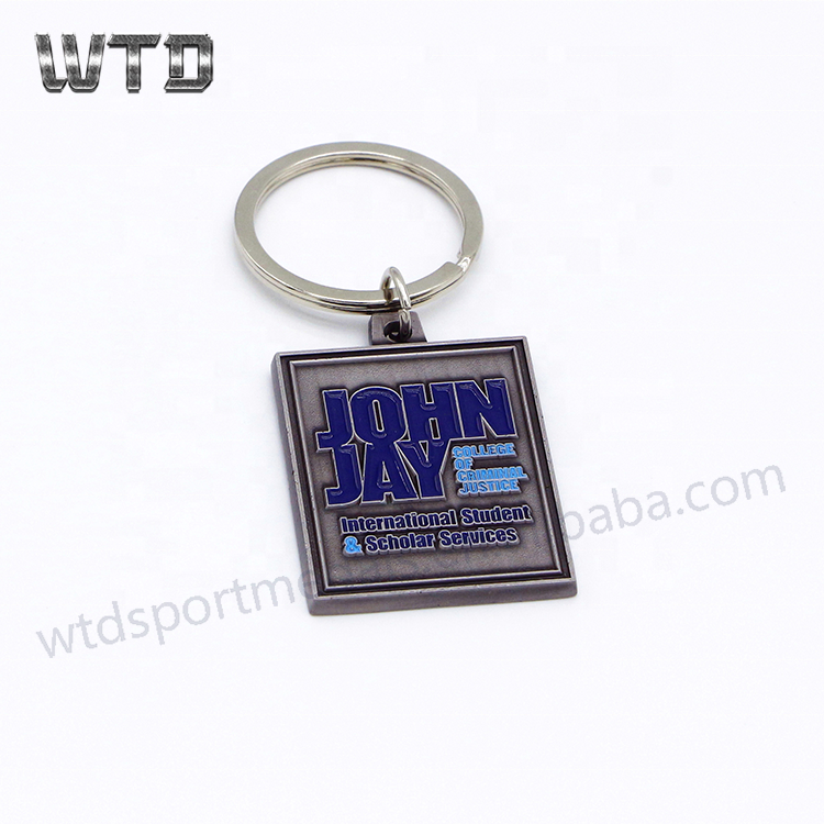 Casting metal Keychain for gift