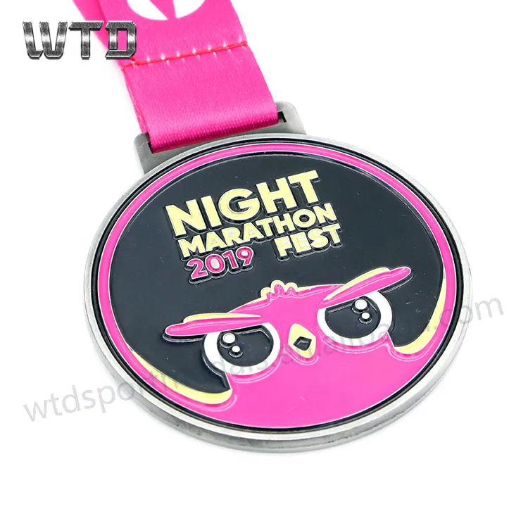 factory price night marathon medal