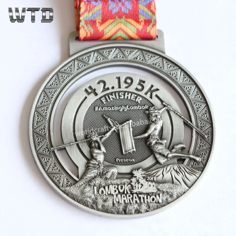new design customized marathon finisher medal