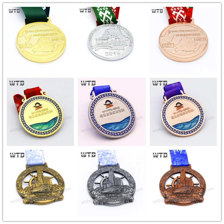 high quality matt bronze award medals