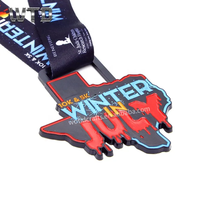 winter half marathon finisher medal manufacture
