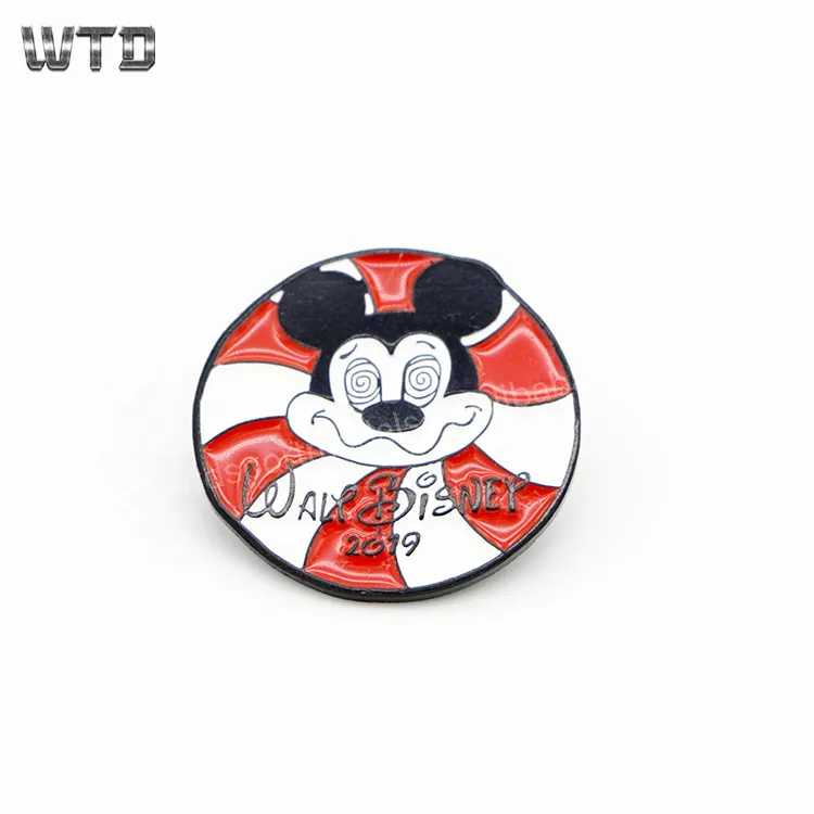 OEM design Mickey Mouse lapel pins
