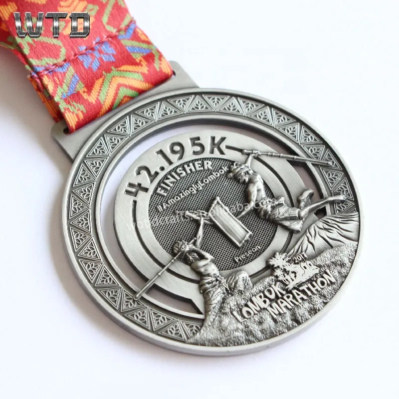 hot sale customized marathon finisher medal