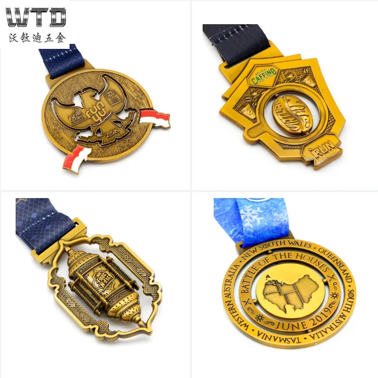 Cheap Springtime running medal