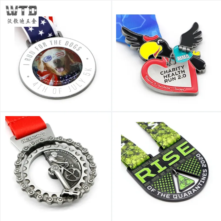 Hot sale springtime running medal