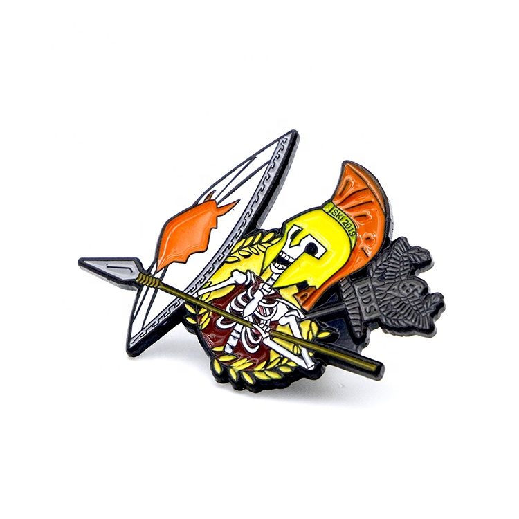 Fashionable logo metal pin badge