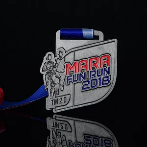 hot sale christmas running medals