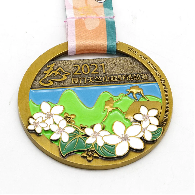 virtual cycling races with medals manufacture